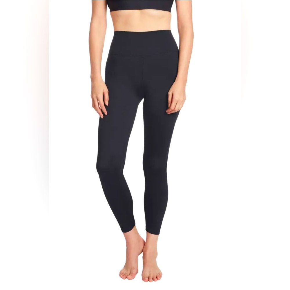 Sage Collective Wicking Ultra Soft 7/8 Black Ladies Leggings NWT XS